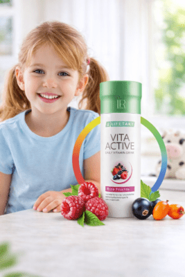 LR Vita Active vitamin gyermekeknek – gyümölcsös, napi vitamin támogatás